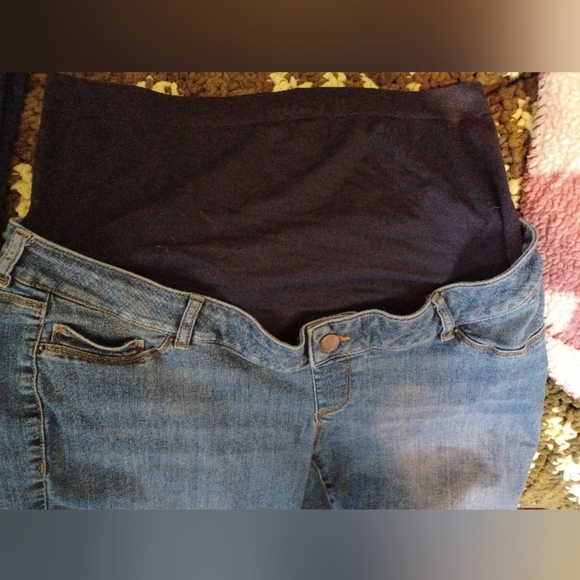 A Seraphine Blue Straight Jeans Classic Style - Picture 7 of 10